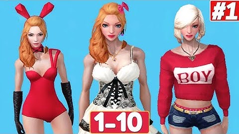 Beauty Race Gameplay Walkthrough Level 1-10 iOS Android HOT GIRLS