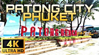 [4K] WALKING A LONG PATONG BEACH JULY 2021: PATONG PHUKET THAILAND ?? : VIRTUAL WALKING TOUR