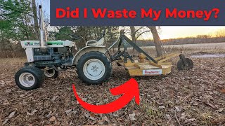 Bolens Compact Tractor Brushhog - Can It Handle It?