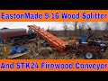 Moving Some Logs And Splitting Some Firewood EastonMade 9-16 And STK24 #182