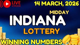 Indiana Midday Lottery Results For - 14 Mar, 2026 - Daily 3 - Daily 4 - Powerball - Mega Millions