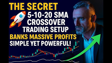 🚀 The SECRET 5-10-20 SMA Crossover Trading Setup Banks Massive Profits — Simple Yet Powerful!