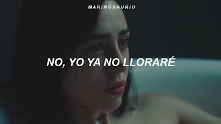 Nicki Nicole - NO voy a llorar :') (Letra)