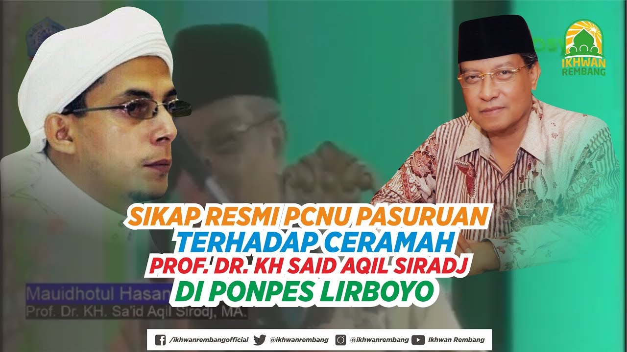 Ceramah Kh Said Aqil Siradj Sketsa