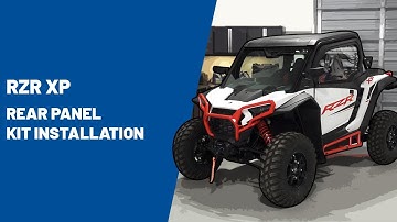 2024+ RZR XP | Rear Panel Kit Installation | Polaris RZR®
