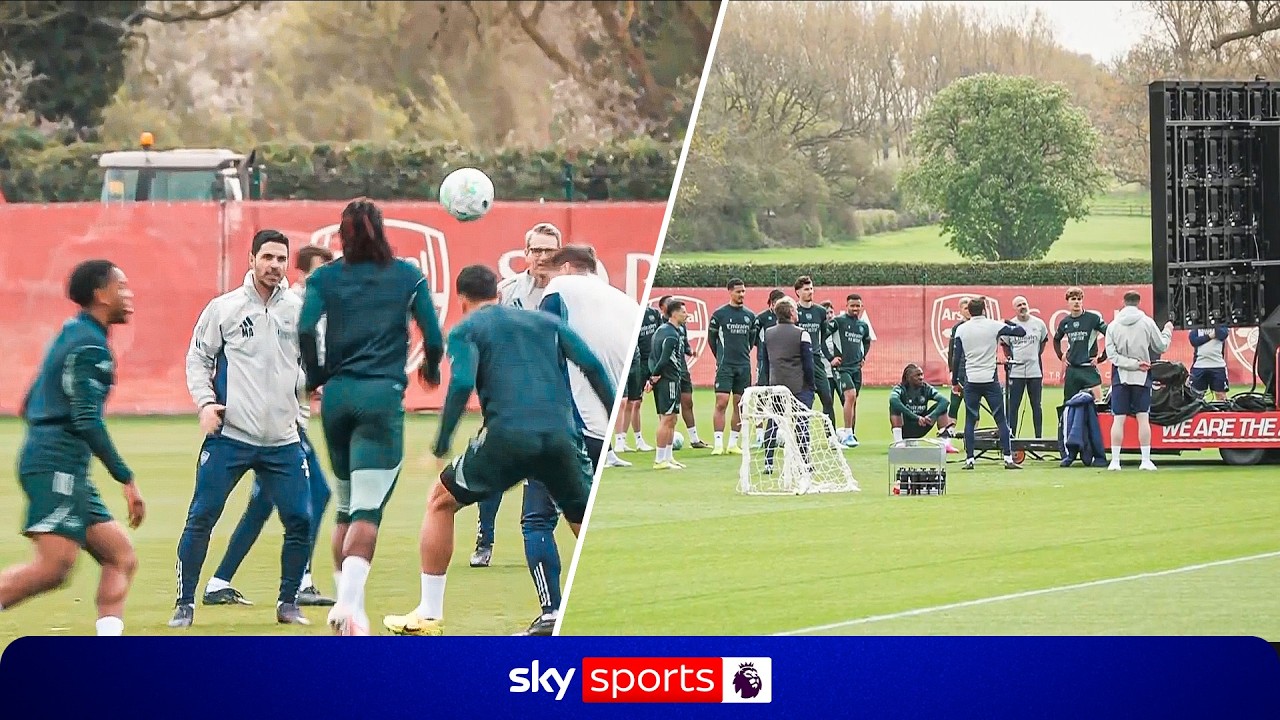 Arsenal Fc Training Routine Behind the scenes at Arsenal training 🎥 - YouTube