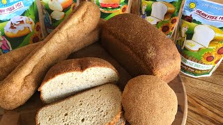 Baking With REAL BREAD MIXES