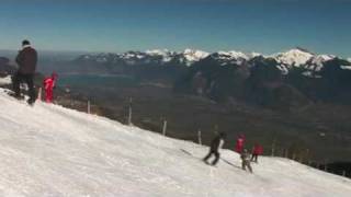 Ski resort, Torgon, Swiss Alps