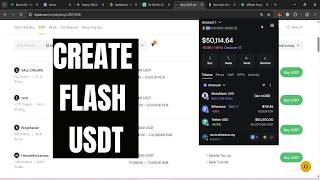 Create Flash USDT on TRC20 - AI Send and Receive