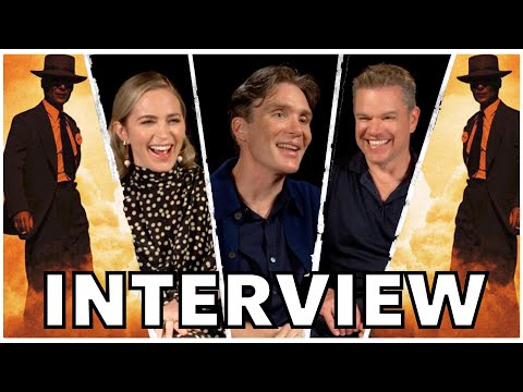 OPPENHEIMER Interview | Cillian Murphy, Matt Damon, Emily Blunt On Christopher Nolan's Masterpiece