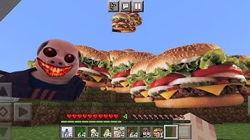Whopper Nextbot Added in Minecraft PE | #minecraftpeaddons