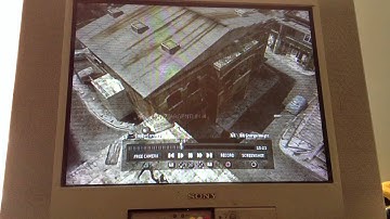 Epic throwing knife kill across map MW3