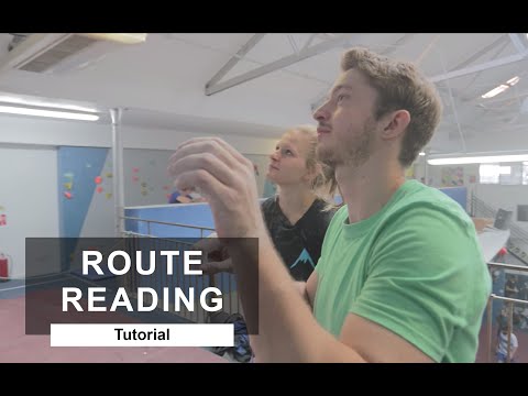 Climbing Route Reading Tutorial By Psychi Athletes & GB Team members Martin Heald & Jen Wood