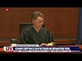 Johnny Depp judge strikes Amber Heard comment during testimony | LiveNOW from FOX