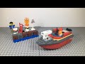 DOCK SIDE FIRE 60213 Lego City Stop Motion Set Review