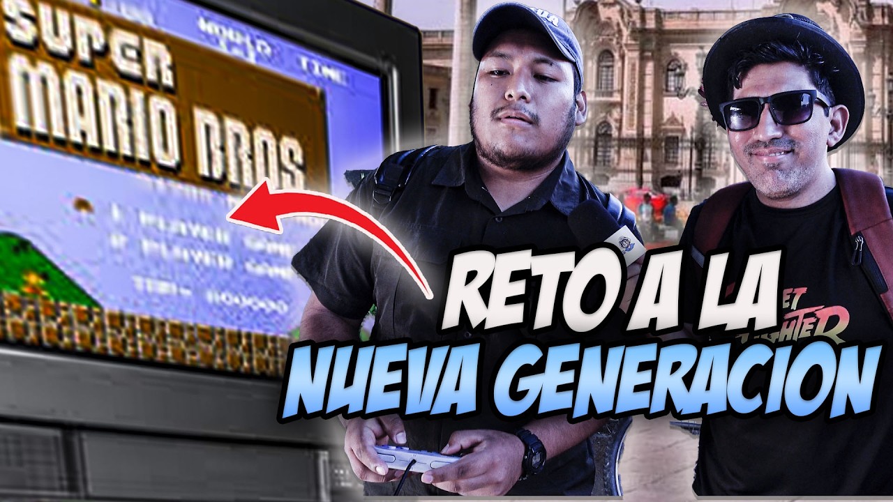 Reto a la NUEVA GENERACION en MARIO BROS de 1987