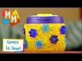 🚗  MISTER MAKER sobre RUEDAS | HAZ una JARRA de CUENTAS | ⏰ MINUTO de ARTE. 🖌✂