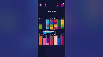 Get Color Level 4082 #watersortpuzzle #colorgames #watersort #watersortgame