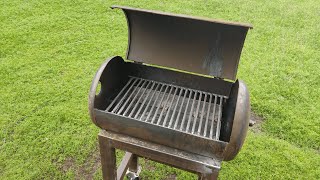 How To Make a BBQ Grill With Water Boiler DIY 1/2