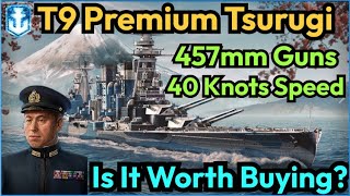 Tier 9 Premium Japanese Battleship Tsurugi: Is It Worth Buying Right Now?