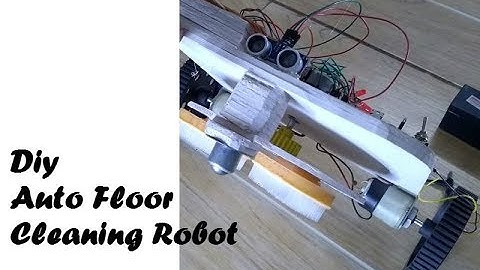 Diy Auto Floor CleanSweep Robot at home..!!