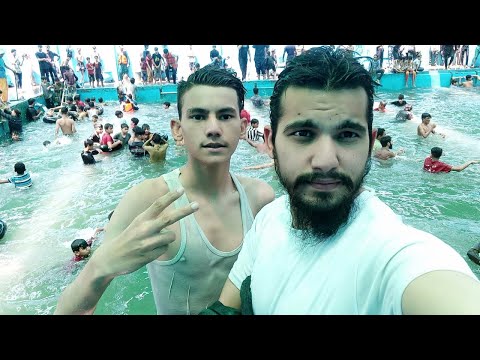 Swimming pool bathing vlog|taking bath in pool|Desi vlogs|daily vlogs|garmi ka Tor|boys taking bath
