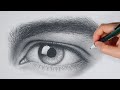 How to Draw a Male Eye | Using Cheap Supplies