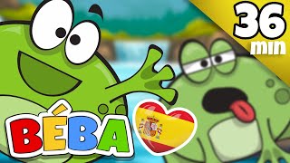 Cinco Ranitas | + Más canciones para los más pequeños en español | 36 min | BÉBA by BÉBA - Canciones infantiles en español 2,157 views 4 months ago 36 minutes