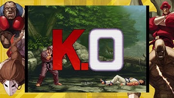 SNK vs. Capcom Chaos - Mr. Karate vs. Kim