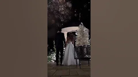 firework magic || just married #fireworks #love #wedding #beautiful