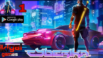 cyberika cyberpunk RPG android version |  Android gameplay part 1