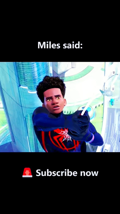 Spider Society Chased Miles! 😱💥 | Across the Spider-Verse Edit #MilesMorales #SpiderVerse