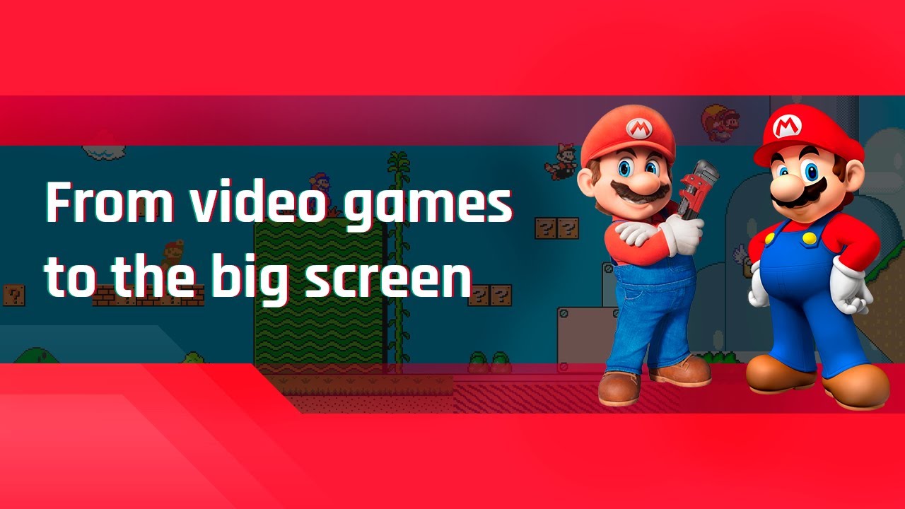 Super Mario—From video games to the big screen🎮🎥🌟
