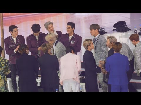 [몬스타엑스(MONSTA X) , 찬열,세훈 수상] 방탄소년단(BTS), 뉴이스트(<strong>Nuest</strong>) Reaction 직캠 @고척돔 20105