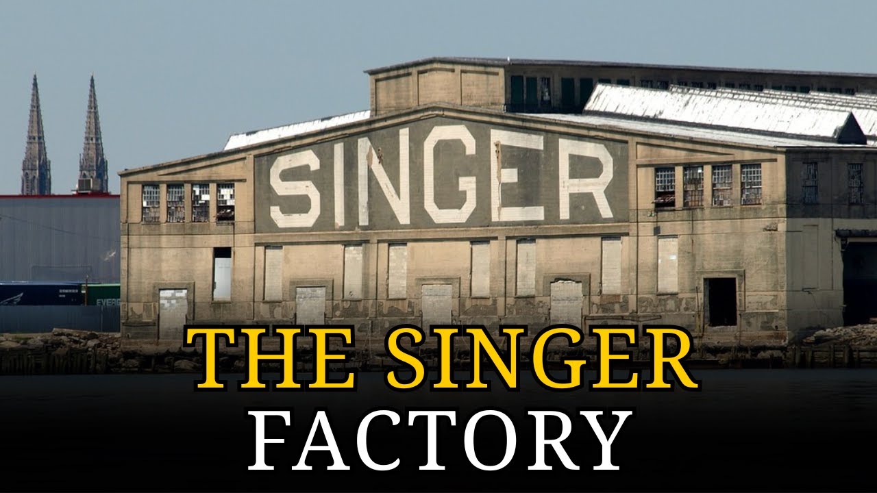 From America's No.1 Sewing Machine Empire to Ruins: Singer Factory, New Jersey