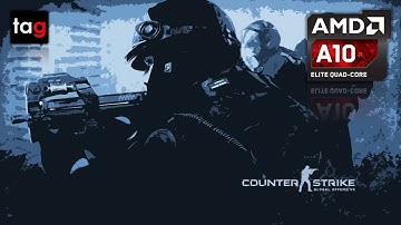 Counter Strike Global Offensive Gameplay - Gaming on AMD A10 7890K