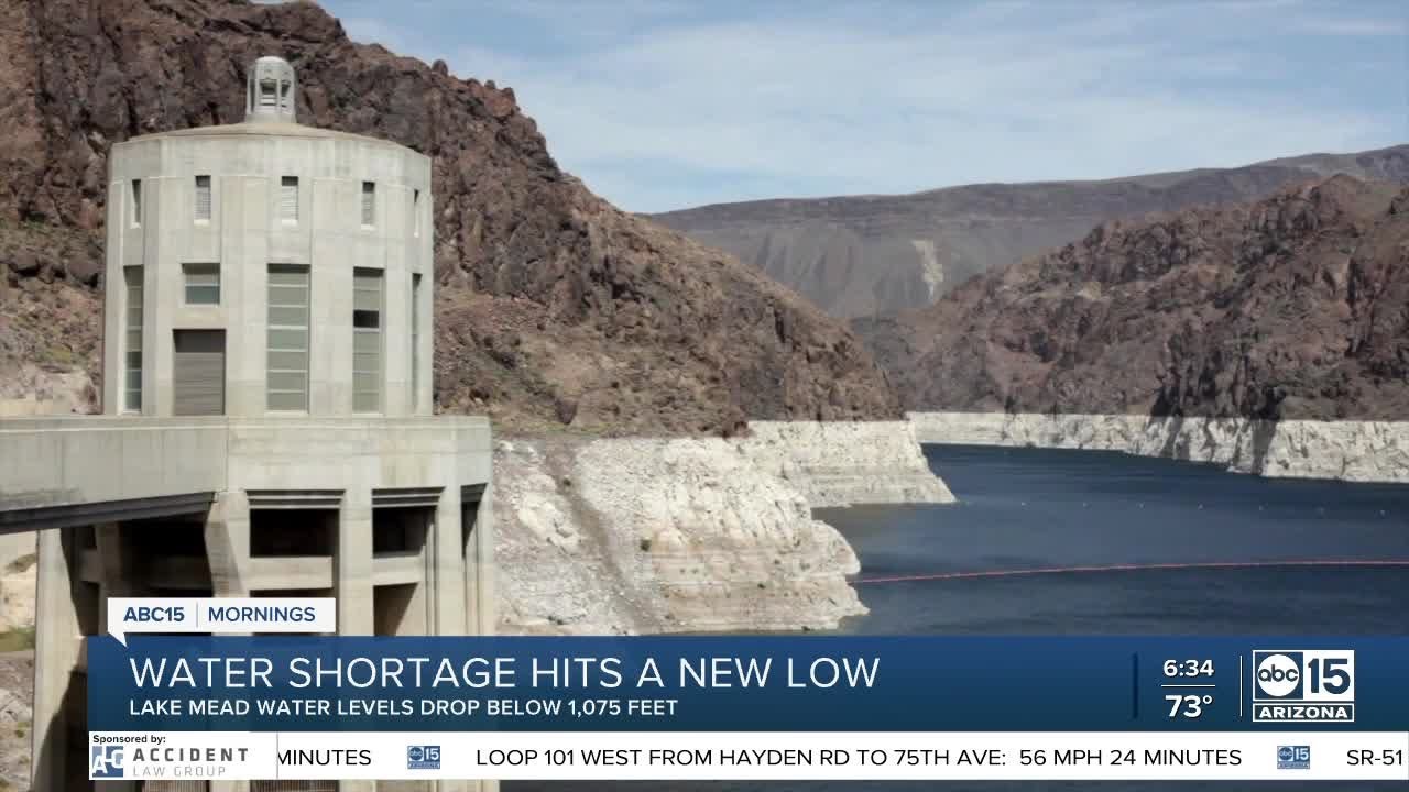 AZ water shortage hits a new low YouTube