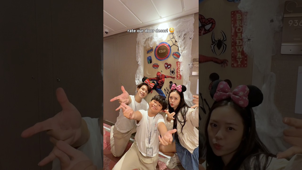 Disney cruise tradition that you NEED to do😚🛳️✨ which door u like the most? 🥰 #disneycruise #disney