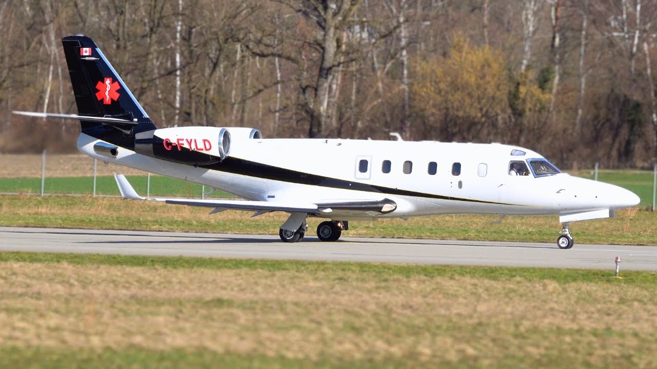 Rare Gulfstream G100 / IAI 1125 Astra SPX Take-Off on Lifesaving