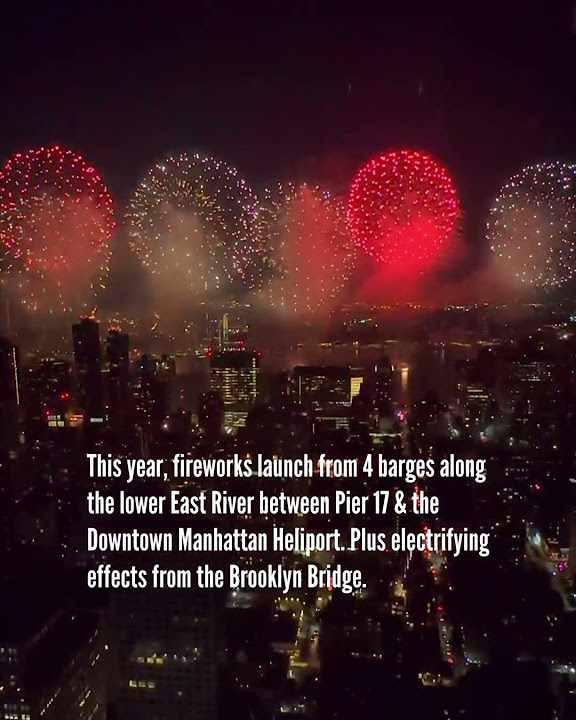 4th of july fireworks nyc youtube