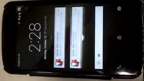 Android L 5.0 Notifications on Lock Screen