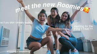 MEET MY NEW ROOMMATES + MOVING IN!! ft. Vanessa Nagoya and Ashley Wicka