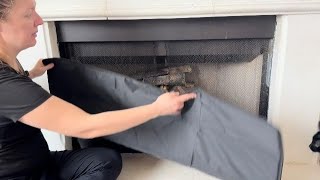 I can now enjoy my living room without a blanket