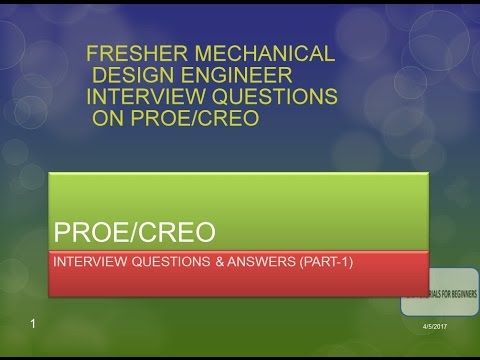 proe interview questions