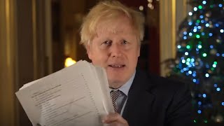 Boris Johnson hails Brexit deal as 'glad tidings of joy' in Christmas message