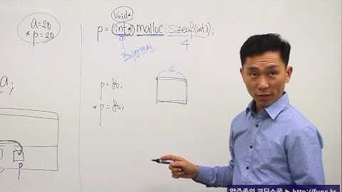 C언어 포인터 ⑬ 동적할당 실전(malloc함수, free함수) - 힙(Heap)영역 사용