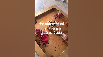 तीन सोमवार को करें यह उपाय अशोक सुंदरी पर बेलपत्र#ytshorts #religion #trending #shorts #vedio#viral