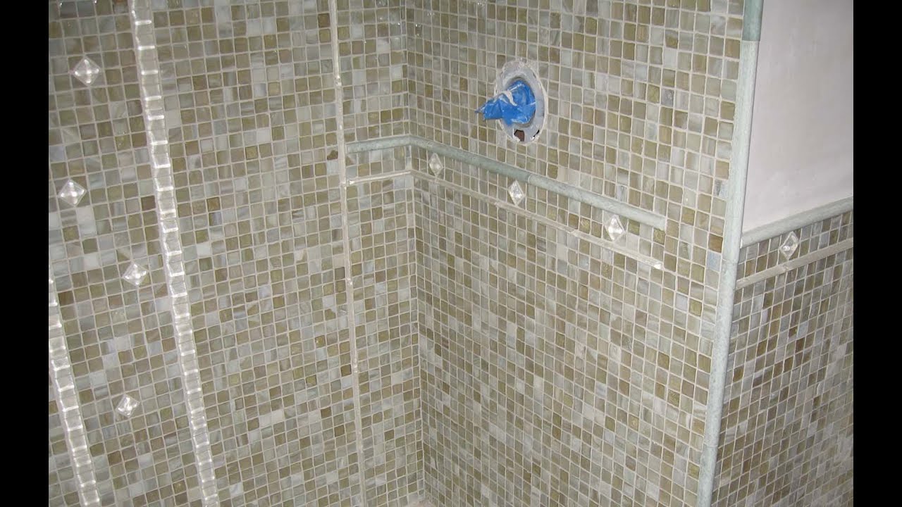 Oceanside Glass Mosaic Bathroom And, Can Glass Tiles Be Used In A Shower