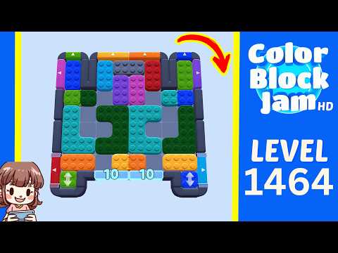 Color Block Jam Level 1464 walkthrough video preview