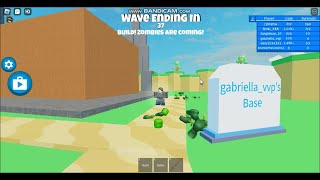 Build to Survive (Defending gabriella_vvp's Base!) - Roblox (2006) @RighteousGhostWords #Roblox